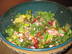 Spring Salad with Greens Strawberries Walnut Feta and Basil